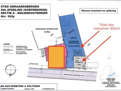 Grond Schoolstraat 30A  9500 Geraardsbergen